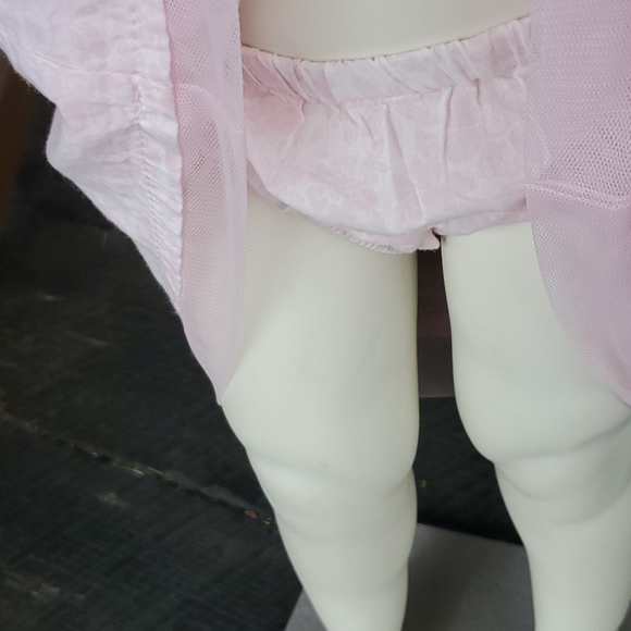 NEW 6/9 MONTH 🌷ADORABLE PINK EASTER DRESS - Picture 3 of 15